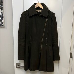 Kenneth Cole New York Classic Green Wool Jacket